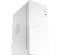 Mars Gaming Tacens ENSIS, Boîtier PC ATX, Design Tout Métal, Structure Ultra Robuste, Semi-Tour avec Ventilateur FDB 120mm Ultra Silencieux, USB 3.0, Blanc