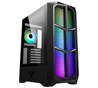 Itek Boîtier Moyen Tour ATX Vertibra Y210 RGB avec panneau vitré – Noir