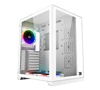 Boitier Moyen Tour ATX Xigmatek Aquarius S RGB avec Panneaux vitrés (Blanc)