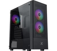 Boîtier PC Moyen Tour sans alim - XIGMATEK HERO II Air 3F (Noir) - ATX/Micro ATX - 3x120mm FRGB - Mesh - USB 3.0/2.0