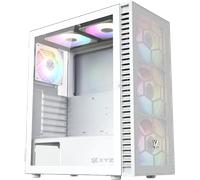 Boitier Moyen Tour ATX XYZ AIRONE 100 MESH RGB avec panneau vitré (Blanc)