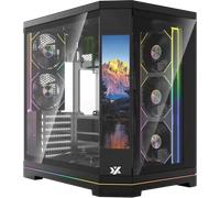 Boitier Moyen Tour ATX XYZ Neutron X Pro RGB avec panneaux vitrés (Noir)