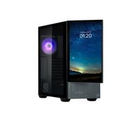 Boitier PC Moyen Tour avec écran 15,6'' Zalman Z10 DS (Noir)