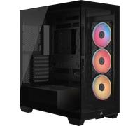 Boitier Moyen Tour E-ATX Corsair 3500X LX-R iCue Link RGB avec panneaux vitrés (Noir)