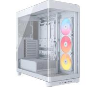 Boitier Moyen Tour E-ATX Corsair Frame 4500X RS-R Panoramic RGB avec panneaux vitrés (Blanc)