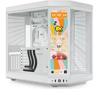 Hyte Boitier Moyen Tour E-ATX Y70 Touch Infinite avec panneaux vitrés (Blanc)