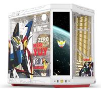 Boitier Moyen Tour E-ATX Hyte Y70 Touch Infinite Gundam Wing avec panneaux vitrés (Blanc)