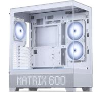 Boitier Moyen Tour E-ATX Phanteks XT View Matrix RGB avec panneaux vitrés (Blanc)