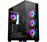 Boitier Moyen Tour E-ATX Xigmatek Blast RGB avec panneaux vitrés (Noir)