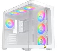 Boitier Moyen Tour E-ATX Xigmatek Pano RGB avec panneaux vitrés (Blanc)