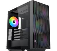 Boitier Moyen Tour E-ATX Xigmatek Radiance RGB avec panneaux vitrés (Noir)