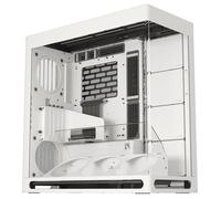HAVN Boîtier PC ATX HS420 VGPU – GPU vertical PCIe 5.0, Verre trempé, simpliCable – Blanc