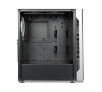 Boîtier moyen tour - IBOX - CHIRON ZH68 - 2x200mm RGB façade - Panneaux verre trempé - GPU 370 mm