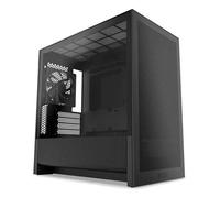 Boîtier PC NZXT H3 FLOW mini tour noir avec panneau latéral verre trempé