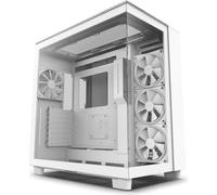 Boitier moyen-tour - NZXT - H9 Elite - Verre trempé - Support RGB - Blanc