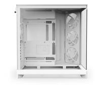 NZXT H9 Flow RGB (2025) White - Boîtier E-ATX blanc avec fenêtre