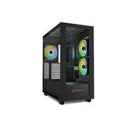 Boîtier moyen tour Sharkoon Rebel C60 RGB Noir ATX G