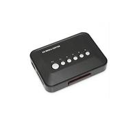 Boitier Multimédia Full HD 1080P Lecteur Photo Vidéo Musique Tv HDMI SD USB Noir