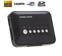 Boitier multimédia full HD 1080p lecteur photo vidéo musique TV HDMI SD USB Noir - YONIS