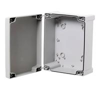 Fibox Boîtier mural TA201610 5814001 – ABS gris clair (RAL 7035) 201 x 163 x 98