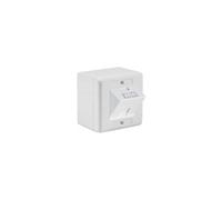 boitier mural incliné 30° 1 RJ45 stp CAT6A