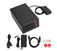 Boîtier NAS sans outil, boîtier externe en alliage d'aluminium avec support RAID et rack VESA inclus pour les configurations compatibles Mini ITX
