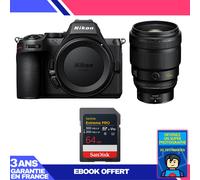 Boitier Nikon Z5 II + 135mm f/1.8 S Plena + 1 SanDisk 64GB Extreme PRO UHS-II SDXC + Ebook 'Devenez Un Super Photographe