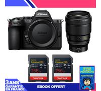Boitier Nikon Z5 II + 135mm f/1.8 S Plena + 2 SanDisk 256GB Extreme PRO UHS-II SDXC + Ebook 'Devenez Un Super Photographe