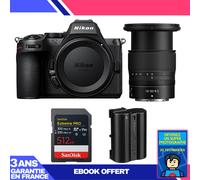 Boitier Nikon Z5 II + 14-30mm f/4 S + 1 SanDisk 512GB Extreme PRO UHS-II SDXC + Nikon EN-EL15c + Ebook 'Devenez Un Super Photographe