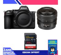 Boitier Nikon Z5 II + 24-50mm f/4-6.3 + 1 SanDisk 256GB Extreme PRO UHS-II SDXC + Ebook 'Devenez Un Super Photographe