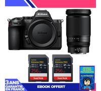 Boitier Nikon Z5 II + 28-400mm f/4-8 VR + 2 SanDisk 256GB Extreme PRO UHS-II SDXC + Ebook 'Devenez Un Super Photographe