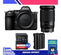Boitier Nikon Z5 II + 28-400mm f/4-8 VR + 2 SanDisk 512GB Extreme PRO UHS-II SDXC + Nikon EN-EL15c + Ebook 'Devenez Un Super Photographe