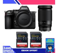 Boitier Nikon Z5 II + 28-400mm f/4-8 VR + 2 SanDisk 64GB Extreme PRO UHS-II SDXC + Ebook 'Devenez Un Super Photographe