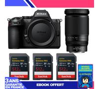 Boitier Nikon Z5 II + 28-400mm f/4-8 VR + 3 SanDisk 512GB Extreme PRO UHS-II SDXC + Ebook 'Devenez Un Super Photographe