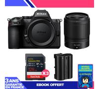 Boitier Nikon Z5 II + 35mm f/1.8 S + 3 SanDisk 128GB Extreme PRO UHS-II SDXC + Nikon EN-EL15c + Ebook 'Devenez Un Super Photographe