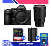 Boitier Nikon Z5 II + 50mm f/1.2 S + 2 SanDisk 128GB Extreme PRO UHS-II SDXC + 2 Nikon EN-EL15c + Ebook 'Devenez Un Super Photographe