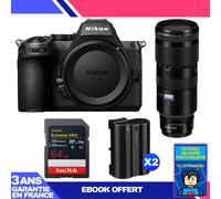 Boitier Nikon Z5 II + 70-200mm f/2.8 VR S + 1 SanDisk 64GB Extreme PRO UHS-II SDXC + 2 Nikon EN-EL15c + Ebook 'Devenez Un Super Photographe