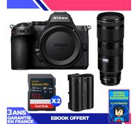 Boitier Nikon Z5 II + 70-200mm f/2.8 VR S + 2 SanDisk 512GB Extreme PRO UHS-II SDXC + Nikon EN-EL15c + Ebook 'Devenez Un Super Photographe