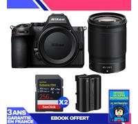 Boitier Nikon Z5 II + 85mm f/1.8 S + 2 SanDisk 256GB Extreme PRO UHS-II SDXC + Nikon EN-EL15c + Ebook 'Devenez Un Super Photographe