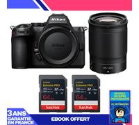 Boitier Nikon Z5 II + 85mm f/1.8 S + 2 SanDisk 64GB Extreme PRO UHS-II SDXC + Ebook 'Devenez Un Super Photographe