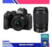 Boitier Nikon Z50 II + 16-50mm + 50-250mm + Ebook 'Devenez Un Super Photographe