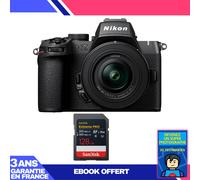 Boitier Nikon Z50 II + 16-50mm f/3.5-6.3 VR + 1 SanDisk 128GB Extreme PRO UHS-II SDXC + Ebook 'Devenez Un Super Photographe