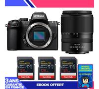 Boitier Nikon Z50 II + 18-140mm f/3.5-6.3 VR + 1 SanDisk 256GB Extreme PRO UHS-II SDXC + Ebook 'Devenez Un Super Photographe