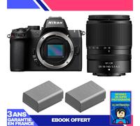 Boitier Nikon Z50 II + 18-140mm f/3.5-6.3 VR + 2 Nikon EN-EL25a + Ebook 'Devenez Un Super Photographe