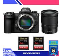 Boitier Nikon Z6 III + Z 24-70mm f/4 S + 2 SanDisk 64GB Extreme PRO UHS-II SDXC 300 MB/s + Ebook 'Devenez Un Super Photographe