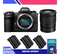 Boitier Nikon Z6 III + Z 24-70mm f/4 S + 3 Nikon EN-EL15c + Ebook 'Devenez Un Super Photographe