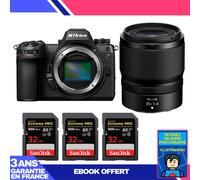 Boitier Nikon Z6 III + Z 35mm f/1.4 + 3 SanDisk 32GB Extreme PRO UHS-II SDXC 300 MB/s + Ebook 'Devenez Un Super Photographe