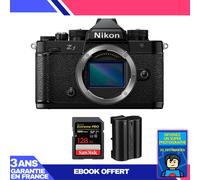 Boitier Nikon Zf + 1 SanDisk 128GB Extreme PRO UHS-II SDXC 300 MB/s + 1 Nikon EN-EL15C + Ebook 'Devenez Un Super Photographe