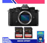 Boitier Nikon Zf + 2 SanDisk 512GB Extreme PRO UHS-II SDXC 300 MB/s + Ebook 'Devenez Un Super Photographe