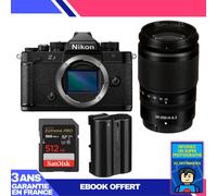 Boitier Nikon Zf + 24-200mm f/4-6.3 VR + 1 SanDisk 512GB Extreme PRO UHS-II SDXC 300 MB/s + 1 Nikon EN-EL15C + Ebook 'Devenez Un Super Photographe
